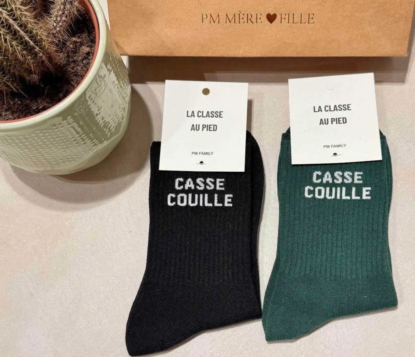 Chaussettes "casse couille"